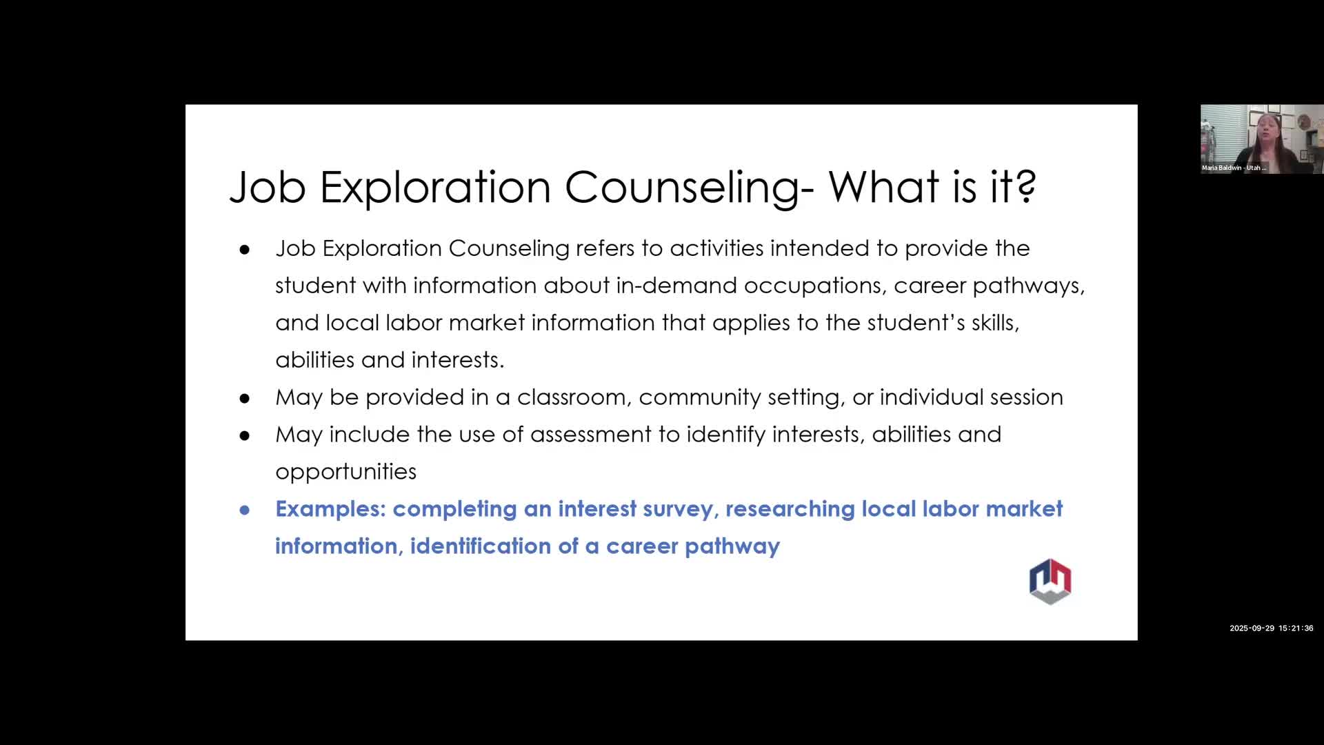 Vocational Rehabilitation Expands Job Exploration Counseling and Work-Based Learning Programs