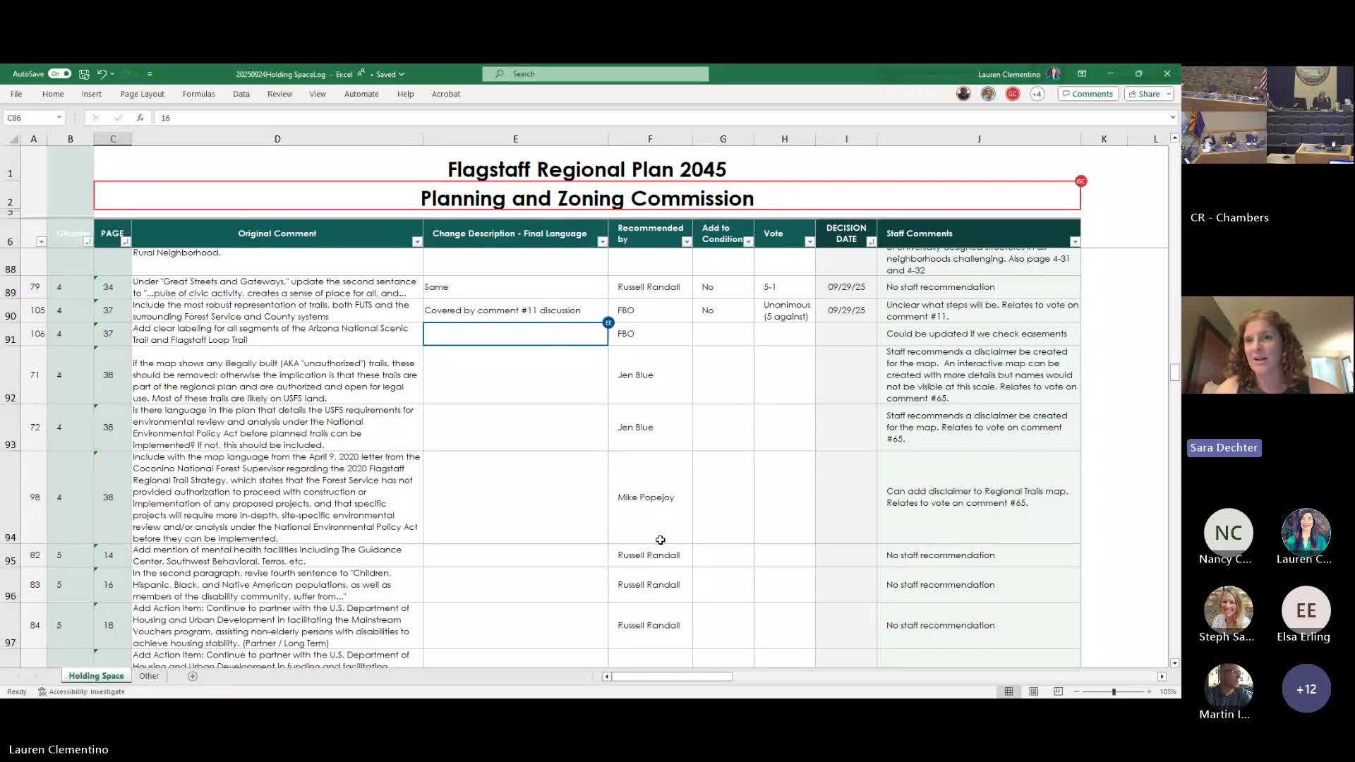 Commission supports trail‑map disclaimer, asks staff to produce interactive map for trail details