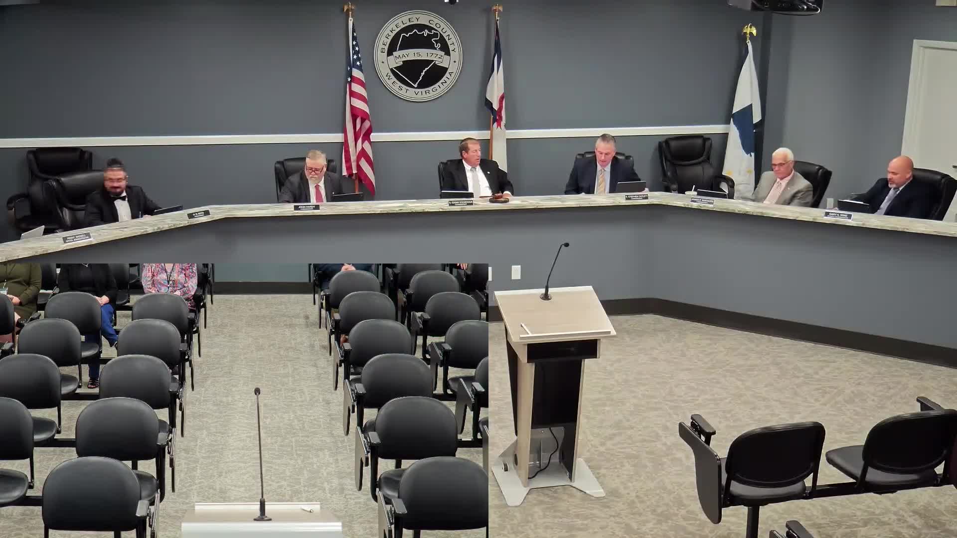 Berkeley County Commission Honors Penny Shull for 17 Years of Dedicated Service