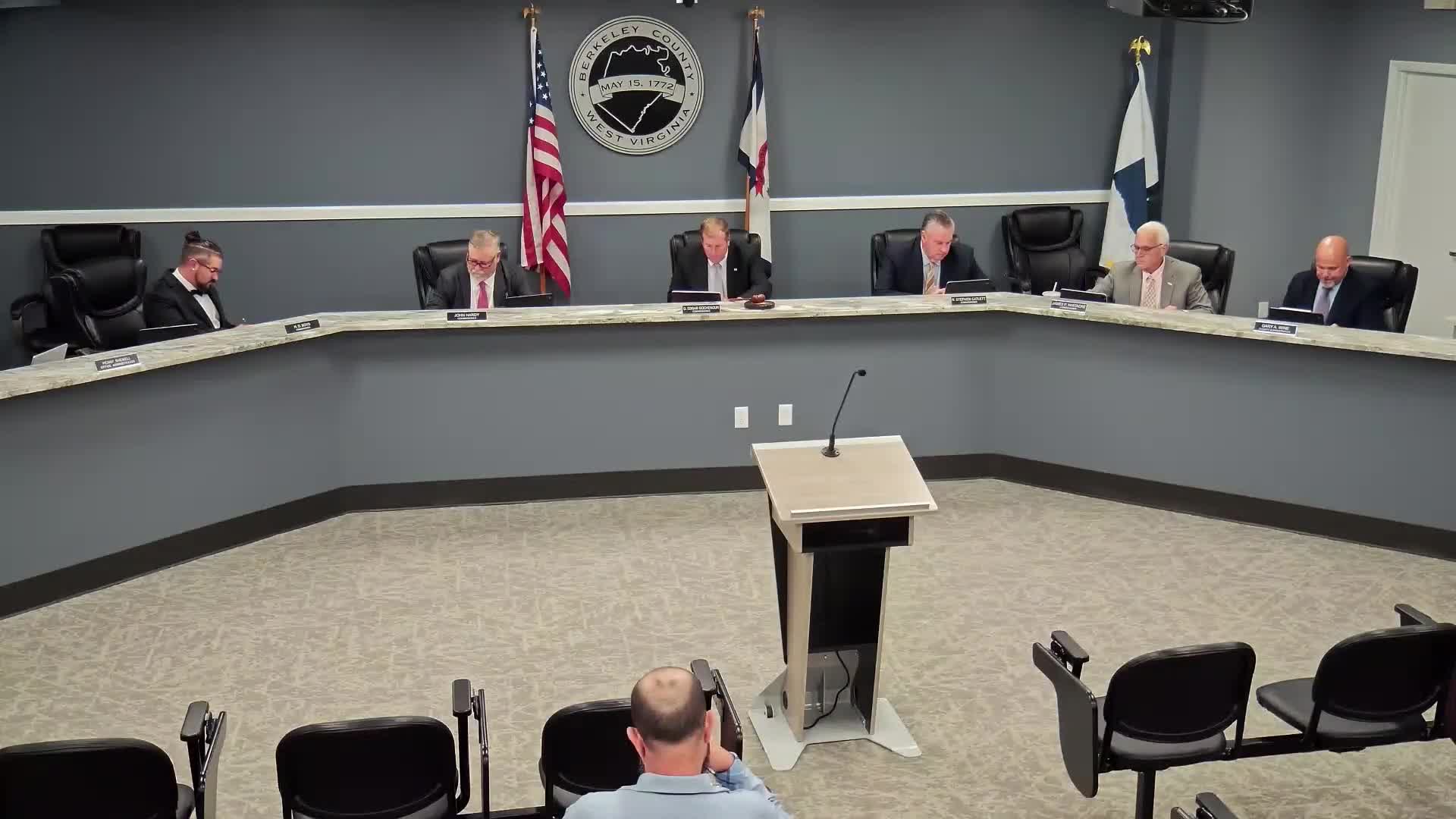 Berkeley County approves consent agenda with multiple personnel status changes