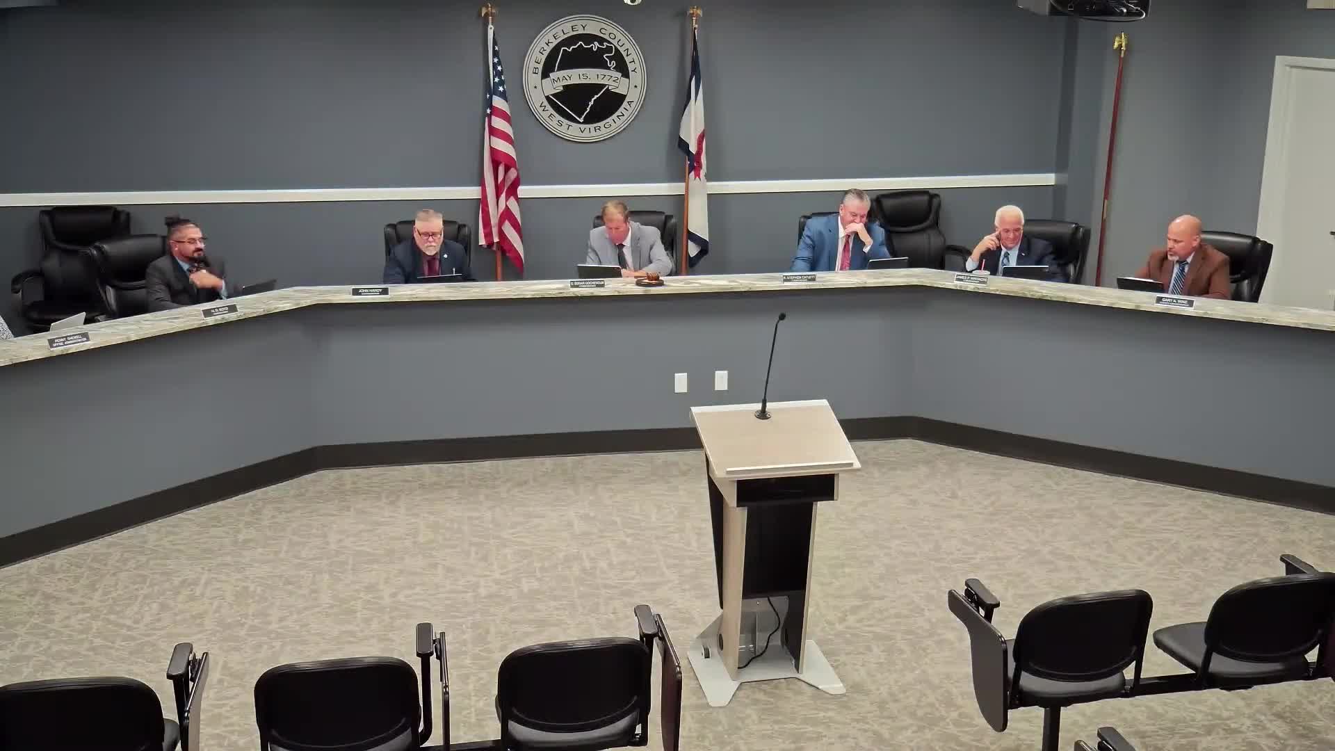 Commission approves water-district bond waiver, selects local auctioneer and awards vehicle bids