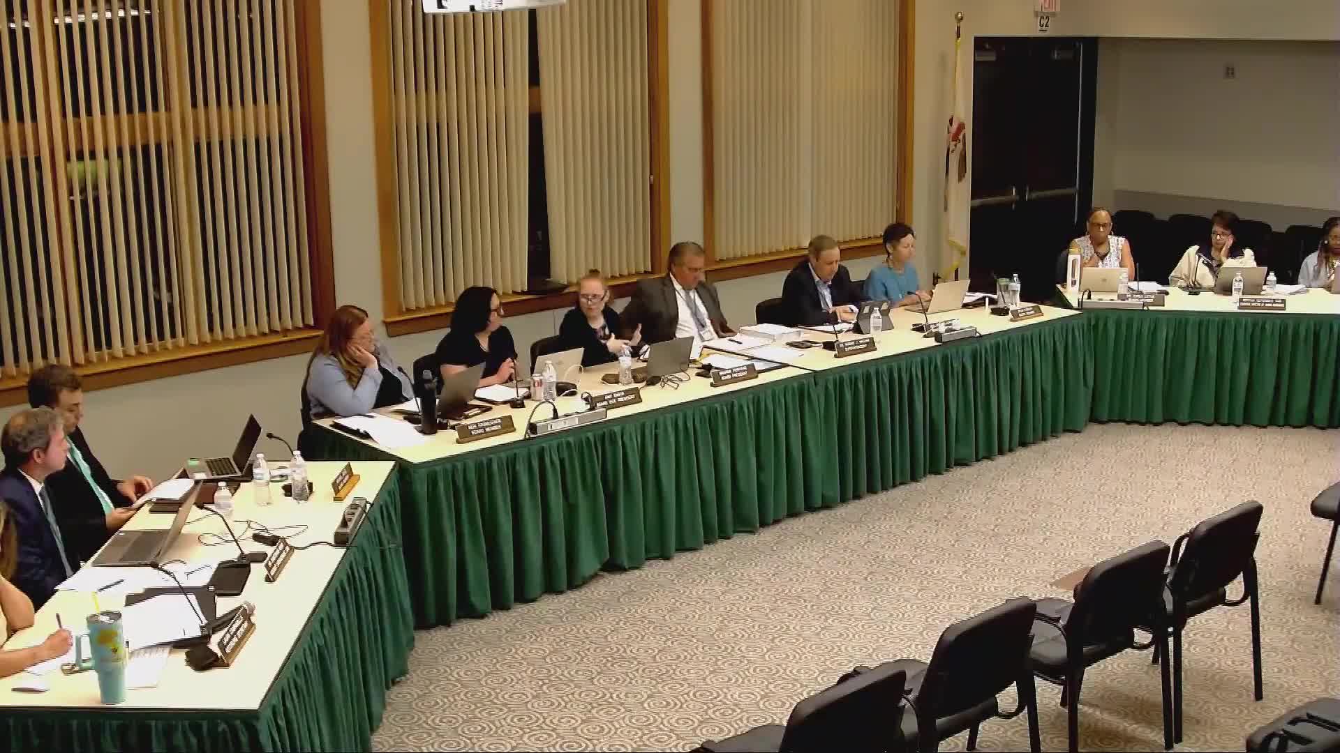 Board plans community presentation on Prairie Crossing and redirected evidence‑based funding