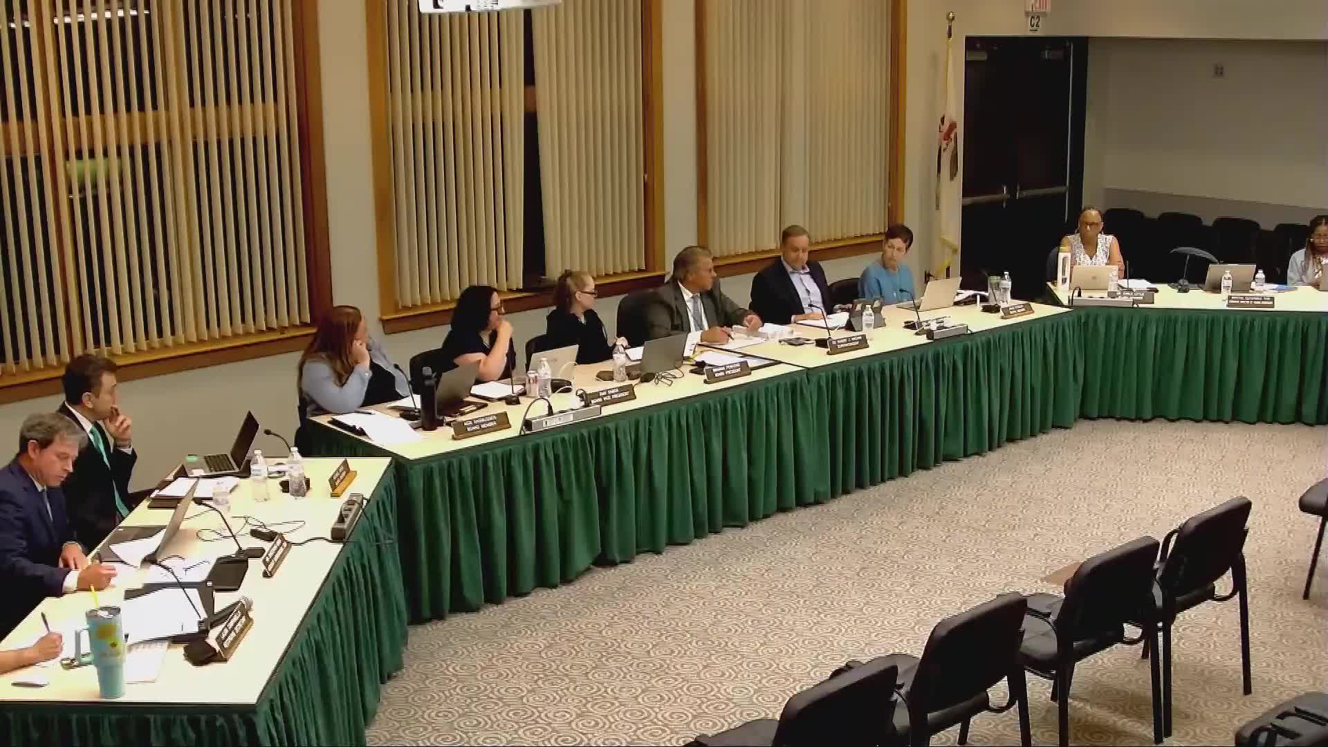 Board weighs options for student voice; asks staff to consult middle school sponsors