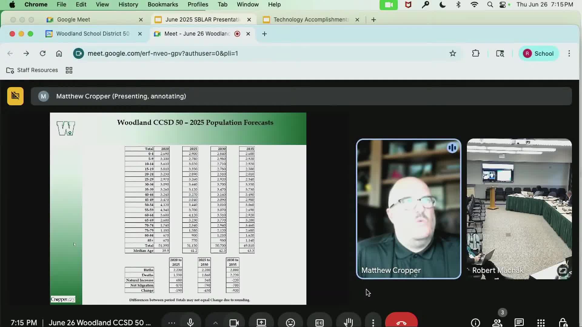 District reports FY25 tech upgrades; board approves Chromebook replacement and emergency fiber relocation