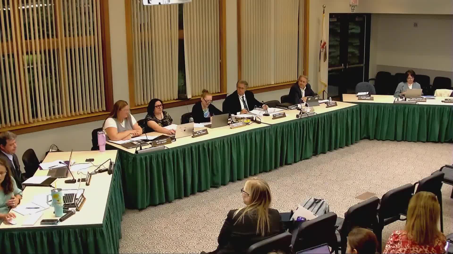 Board approves tentative FY26 budget after staff presentation citing transportation costs, capital projects and reserves