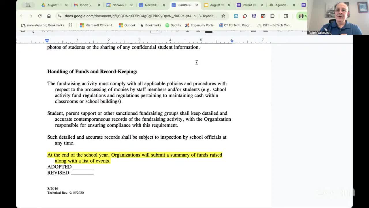 Board committee tightens field-trip rules: chaperone, timeline and vendor standards clarified