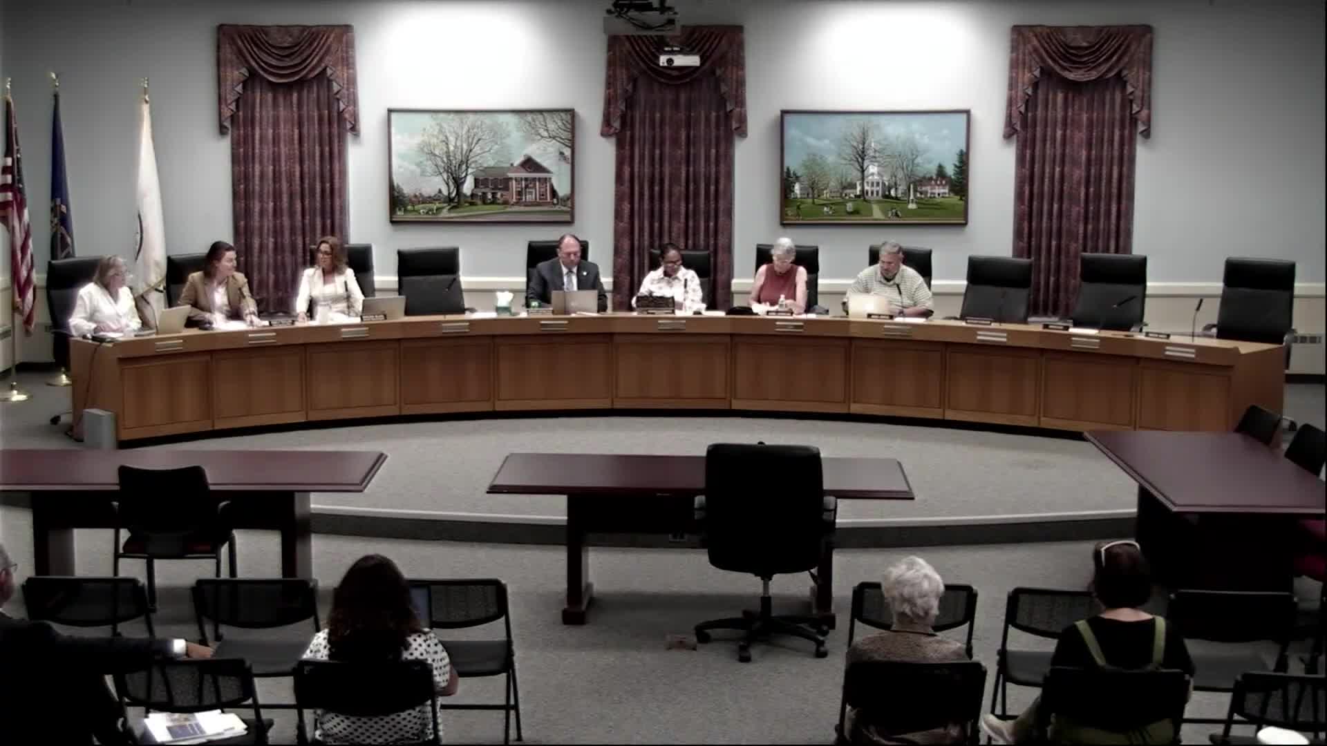 Board hears first-month budget snapshot; medical-benefits fund closes prior year with reserve