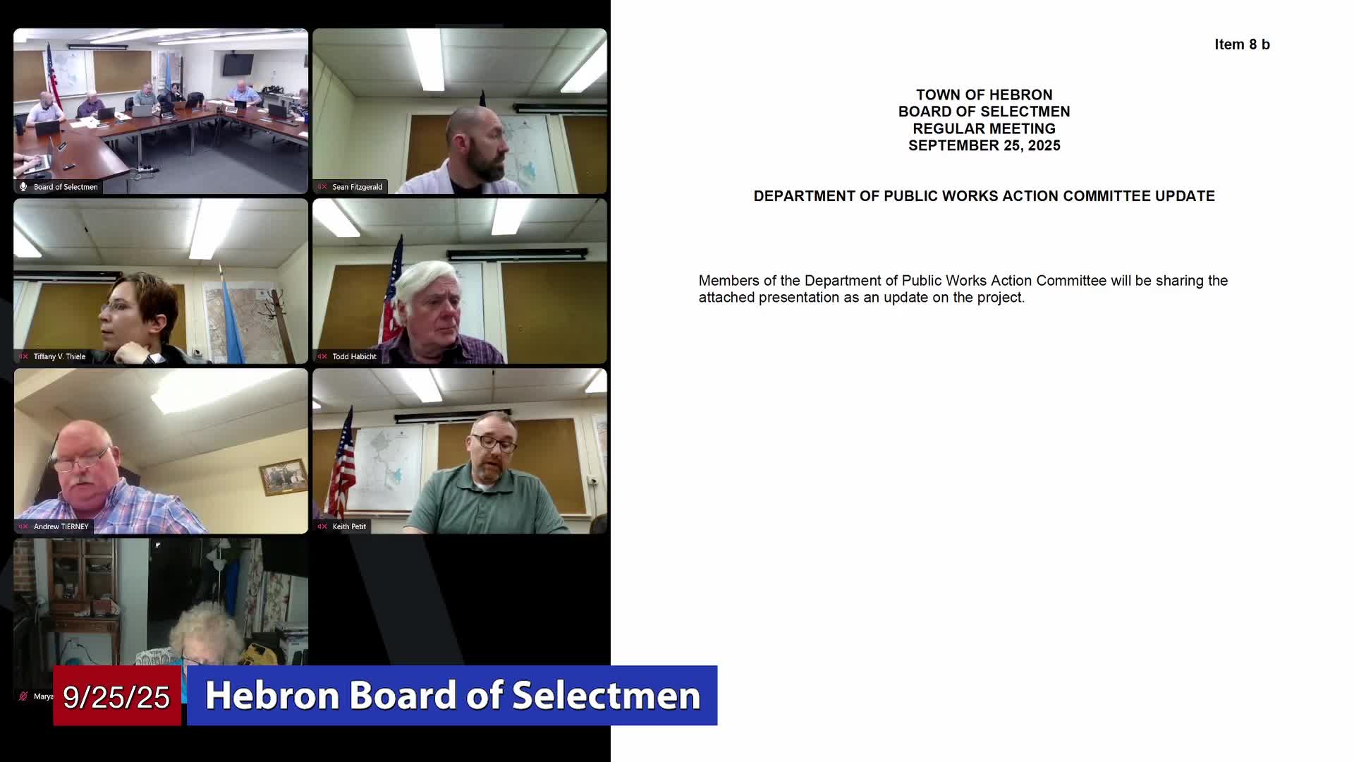 DPW action committee presents preliminary plans, environmental findings for Old Colchester Road site