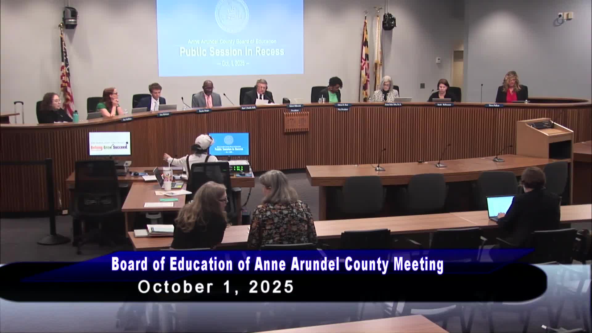 Grayson Morgan Advocates for Traffic Safety Improvements at Anne Arundel Board Meeting