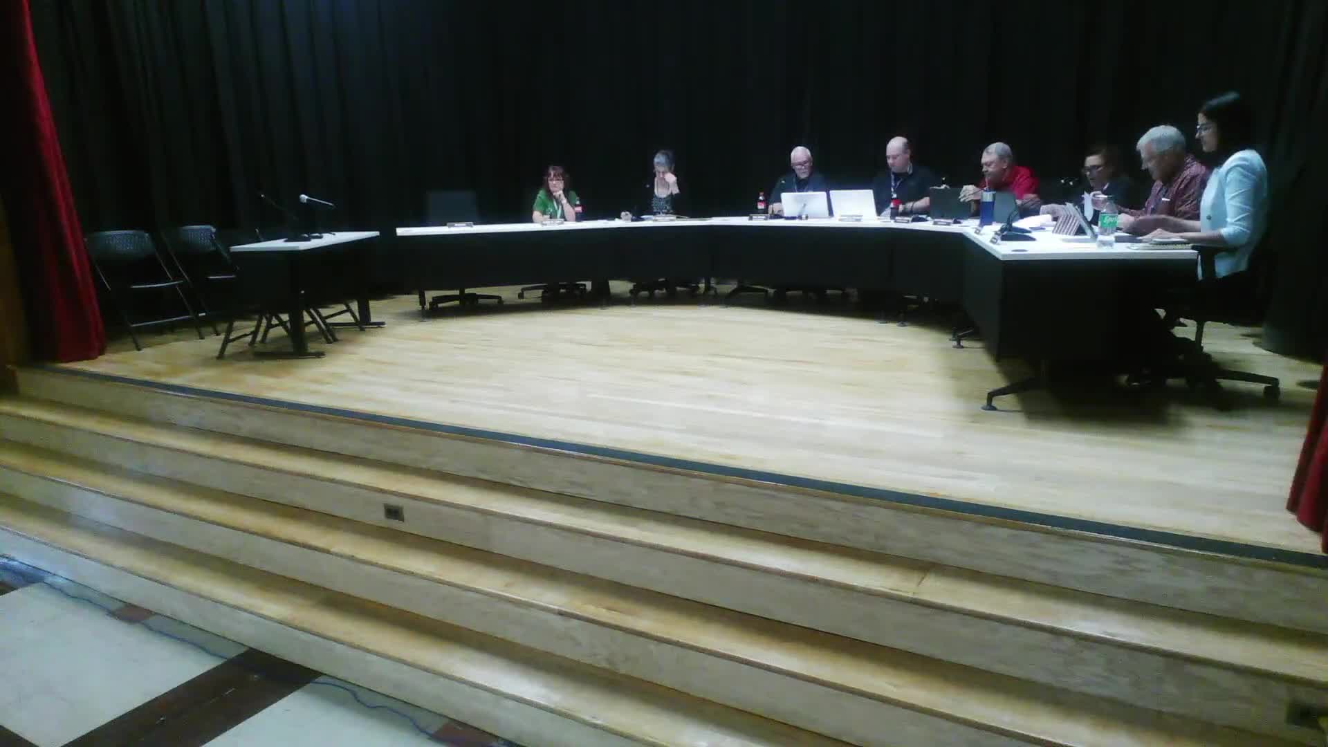 Board Approves Audit and Enters Executive Session at Enron Road Educational Complex