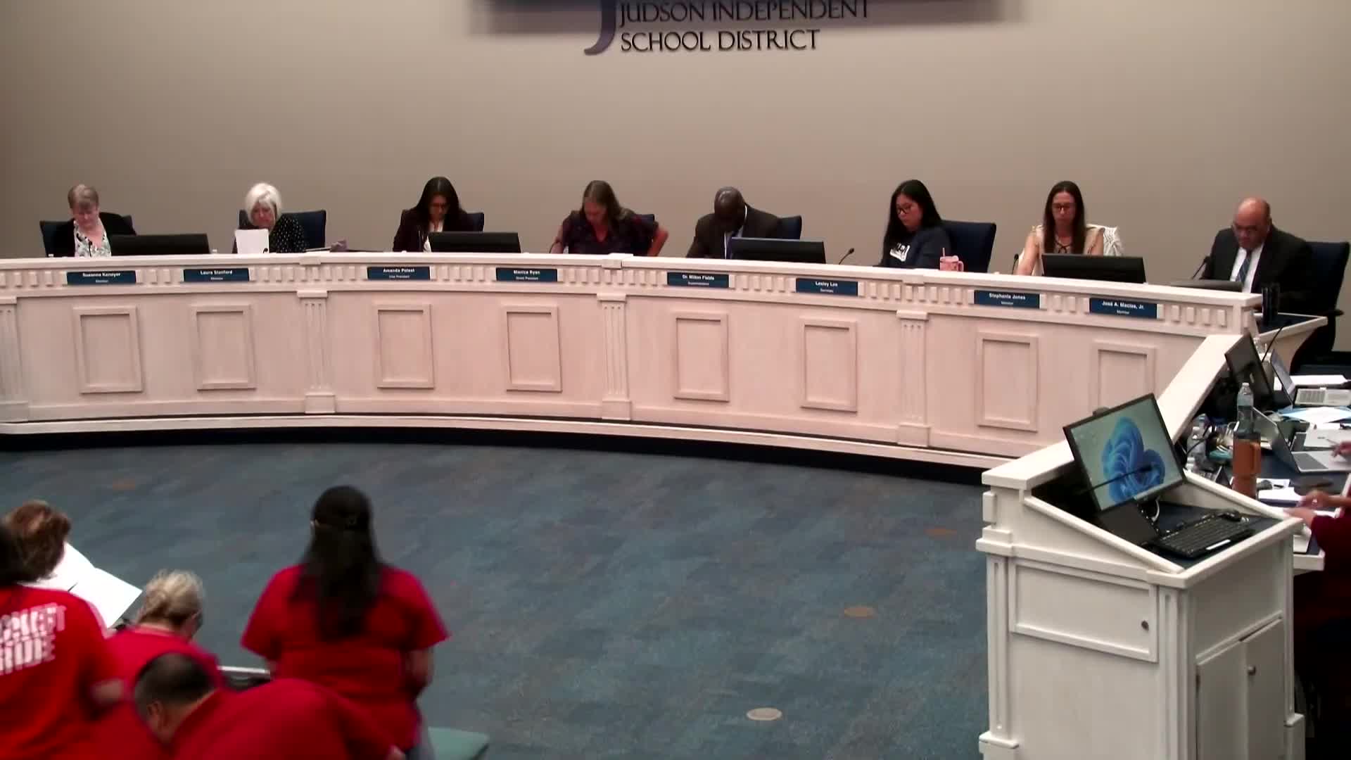 Board accepts personnel report and directs superintendent, attorney to proceed in special education hearing matter