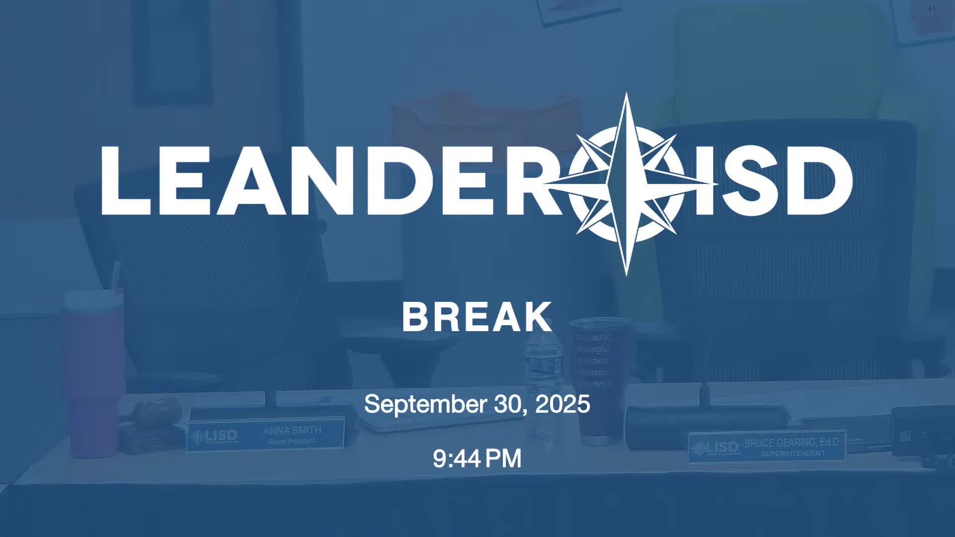 Leander ISD staff says November 2026 is earliest realistic bond window; trustees ask CFAC charter edits to reflect LRP timing