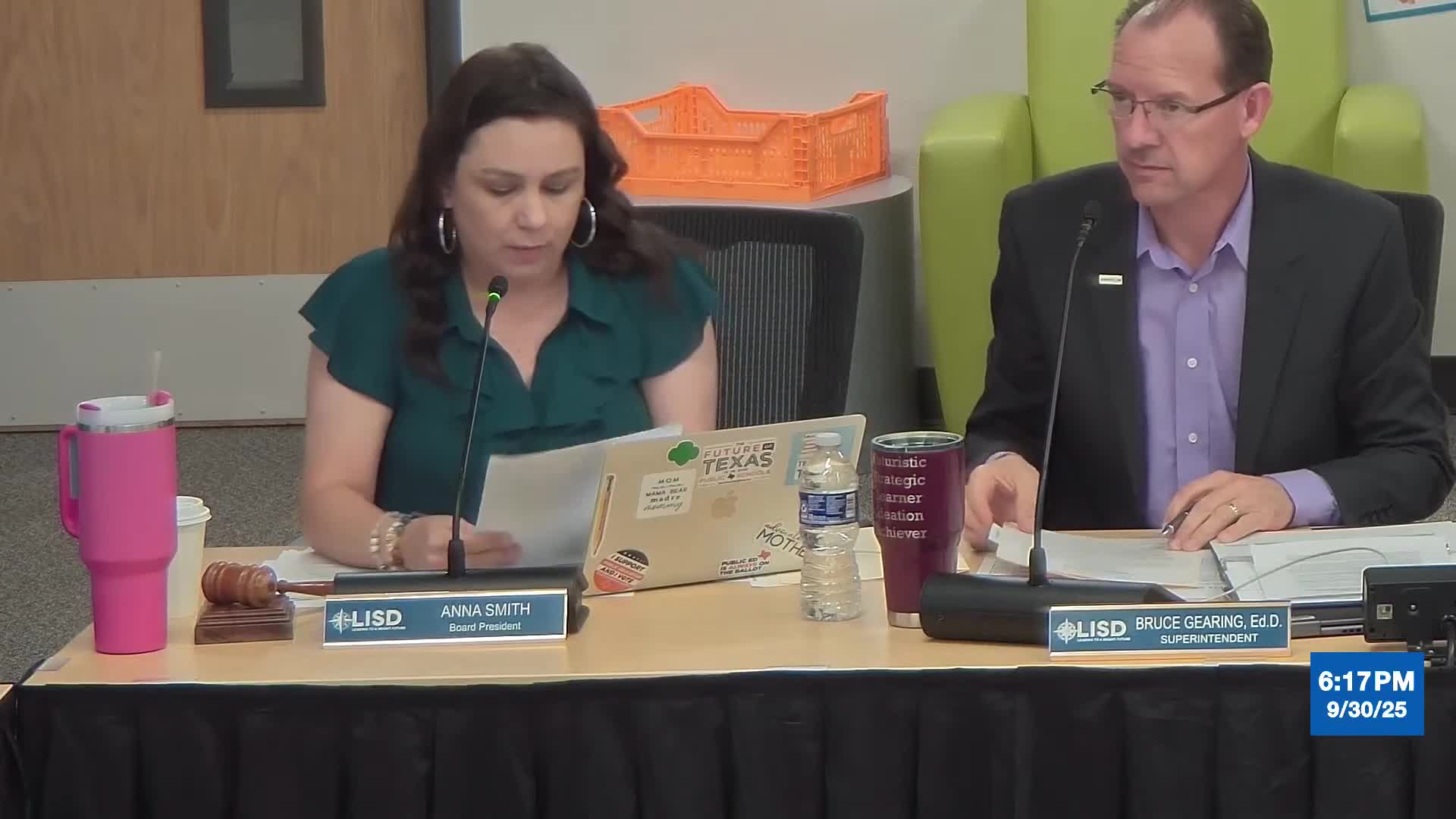 Leander ISD Board Discusses Financial Sustainability and Facility Planning in Special Meeting