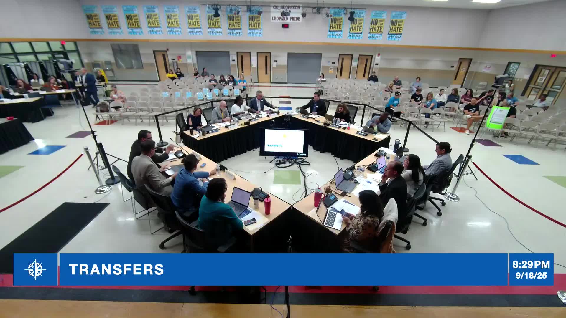 District staff outline changes to intradistrict transfer process and share transfer and withdrawal data