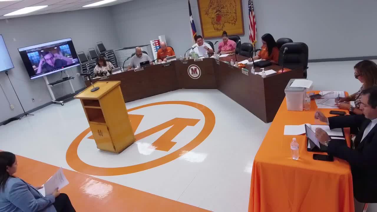 Board approves new bank signatures, authorizes CFO to work on tax rate; county projects 100% debt-collection rate