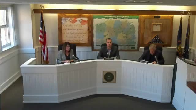 Greene County commissioners approve settlement, contracts and operations items in consent agenda