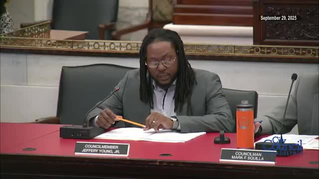 Philadelphia Streets Committee Reviews Multiple Pending Bills in Public Hearing