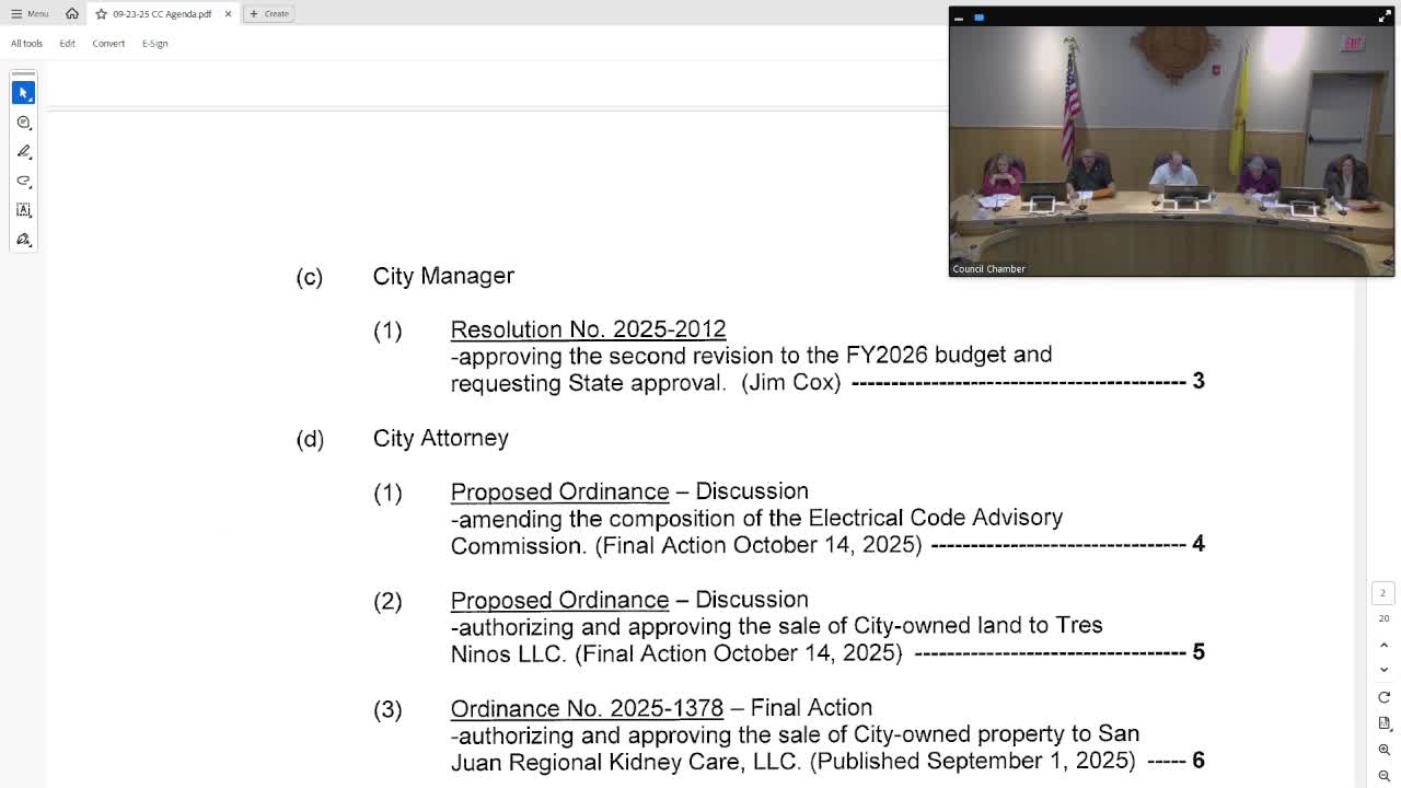 City Council adopts $9.86 million spending increase largely funded by grants