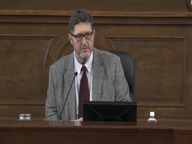 State Rep. Mark Pless briefs Haywood commissioners on budget, Medicaid and recovery hurdles