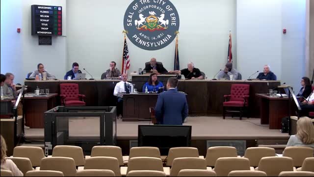 Erie Council Advocates for Underground Utilities and Fiber Internet Investment