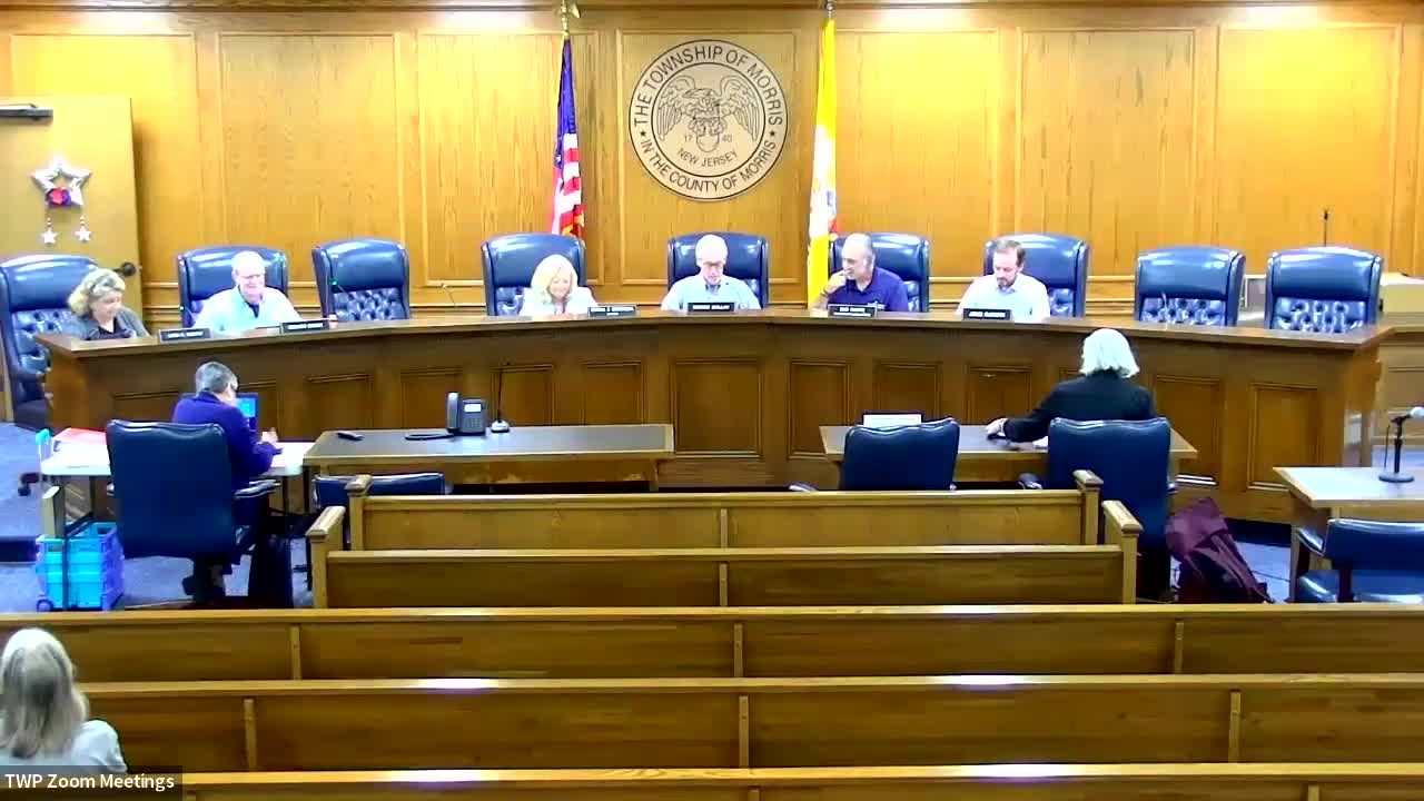 Morris Township planning board finds Catch Road redevelopment plan "not inconsistent" with master plan; refers ordinance to township committee