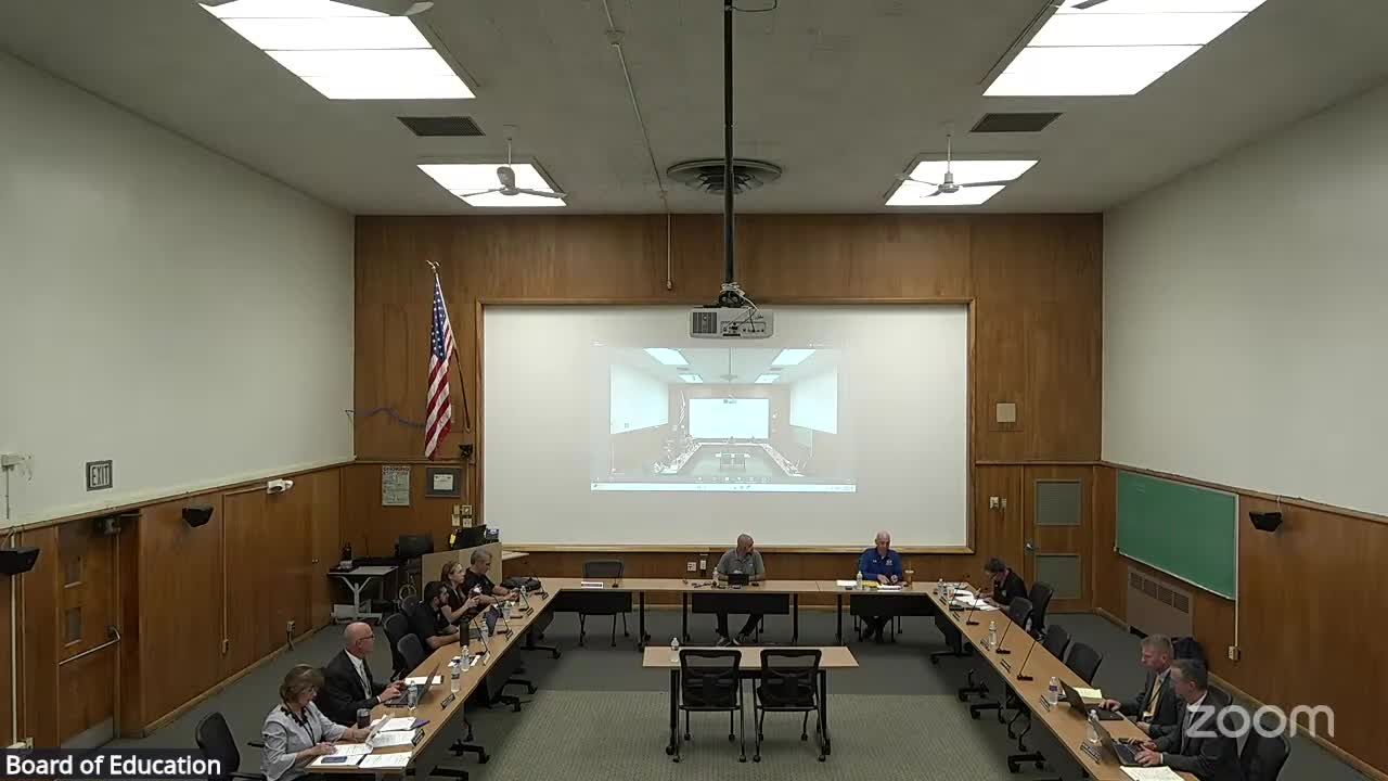 Board hears utilization study update; members raise class-size and assessment reporting requests