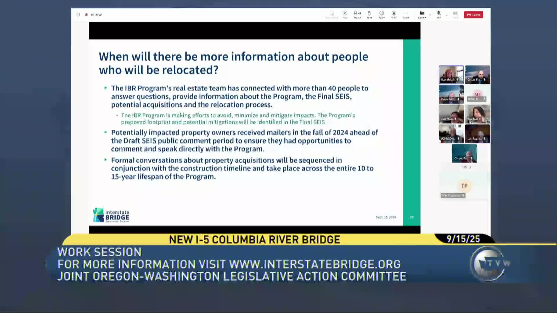Bi‑state tolling subcommittee advances scenarios; low‑income discount and exemptions remain open questions