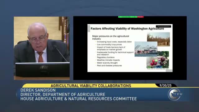 Dean Khosla discusses Washington State University's agricultural impact and collaboration efforts