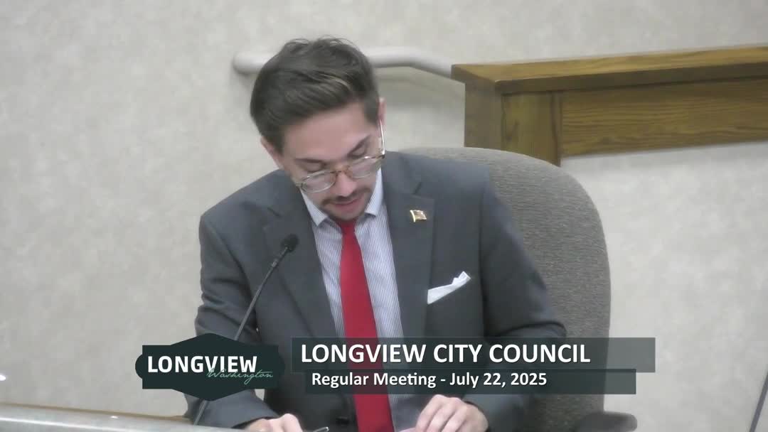 Longview council approves 2025–2029 HUD consolidated plan; maintains existing five-year goals