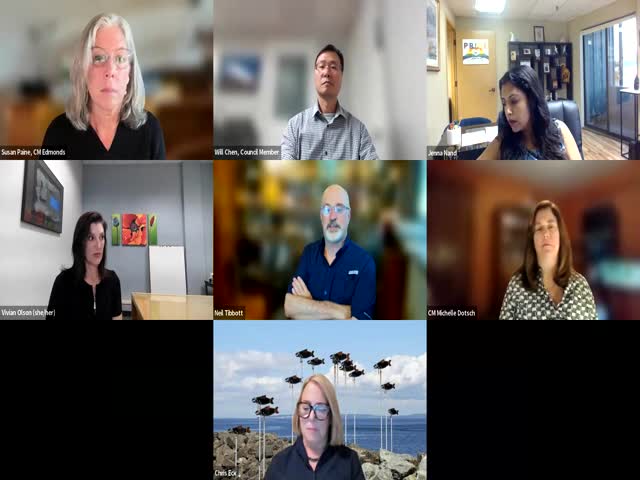 July financial statement received for filing; August report to inform mid‑biennium update