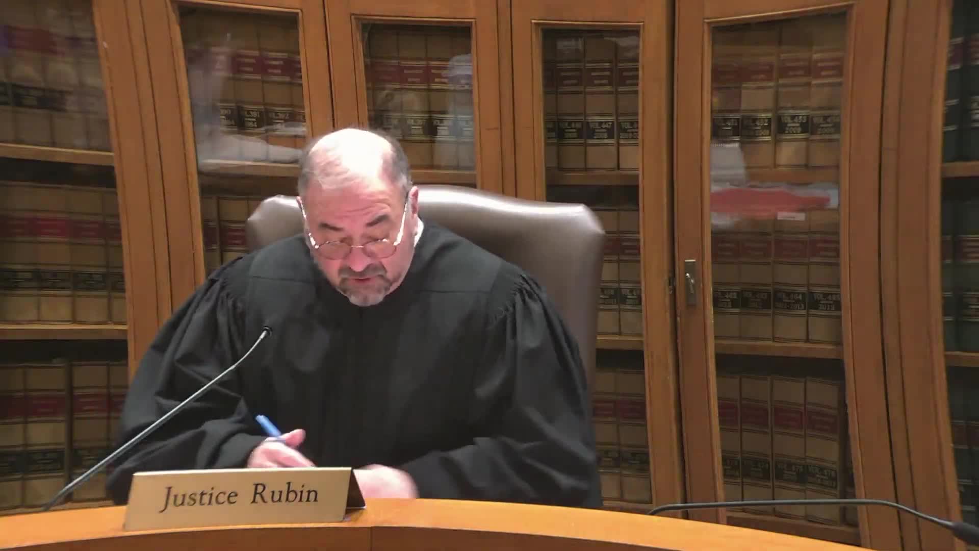 Attorney Peter Brown argues safety at train crossings in appeal for Mark Lehman