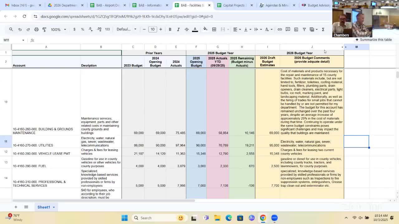 Facilities supervisor outlines HVAC, bathroom remodel and $1M security proposal; fund balance and prioritization debated