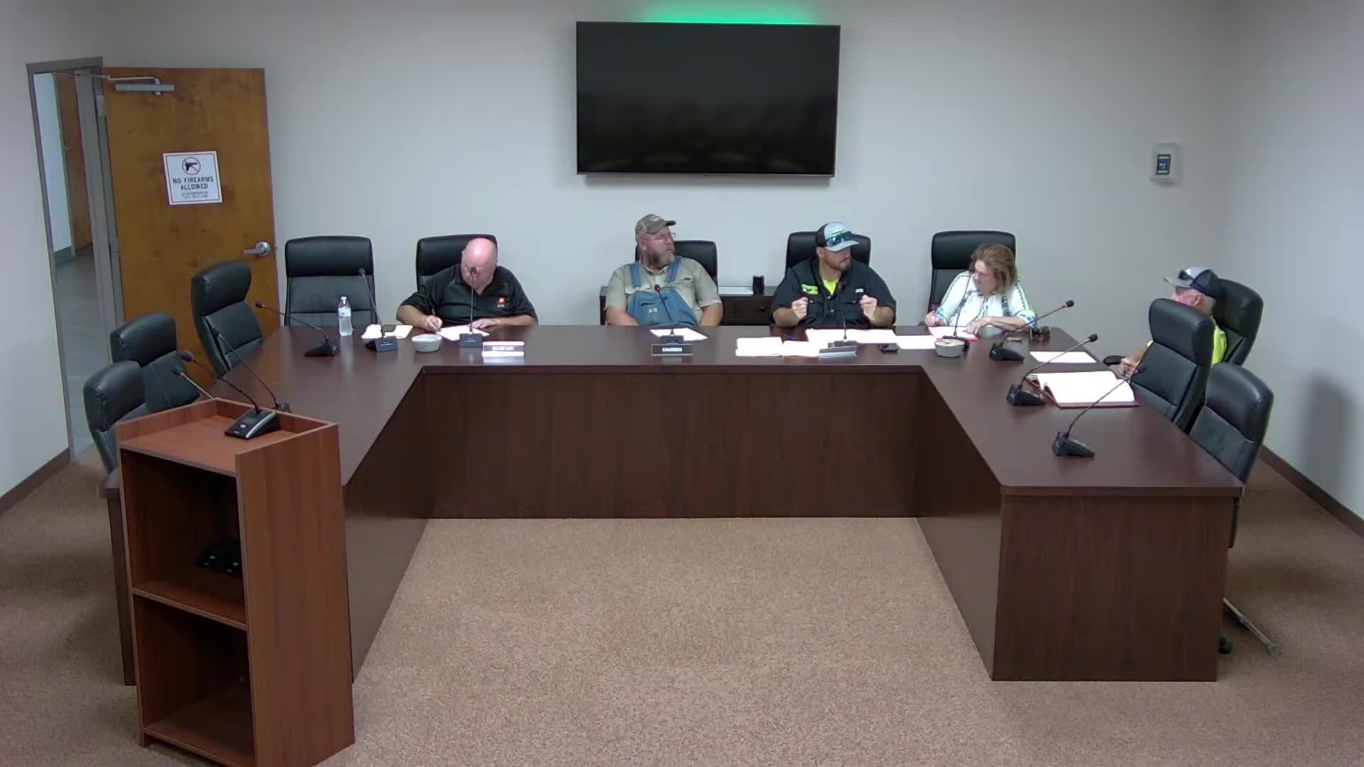 Committee discusses recurring crashes at Maple Springs intersection; staff consider rumble strips and signage