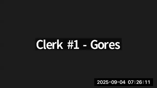 Law library meeting Sept. 3, 2025, not recorded after technical difficulties