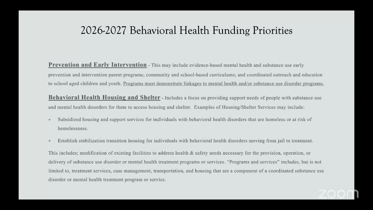 Clallam County panel approves $1.8M RFP, withholds $100,000 per year to address 2027 Medicaid uncertainties