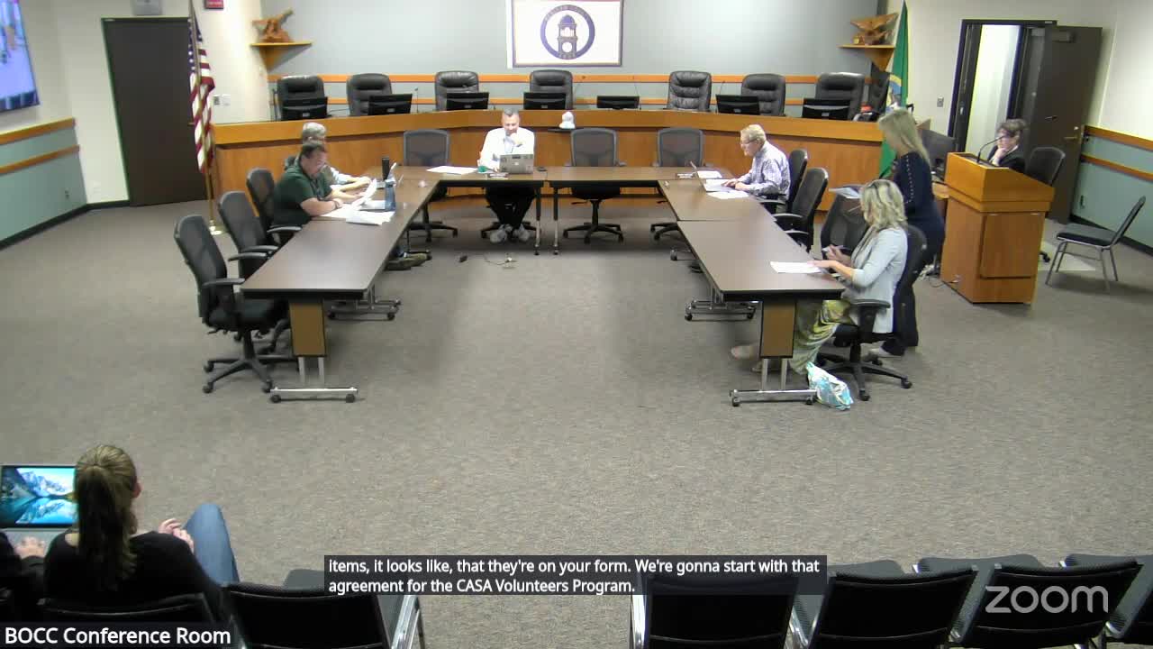 County to place child-advocate contract on agenda as CASA volunteers hold roughly 25 active case assignments