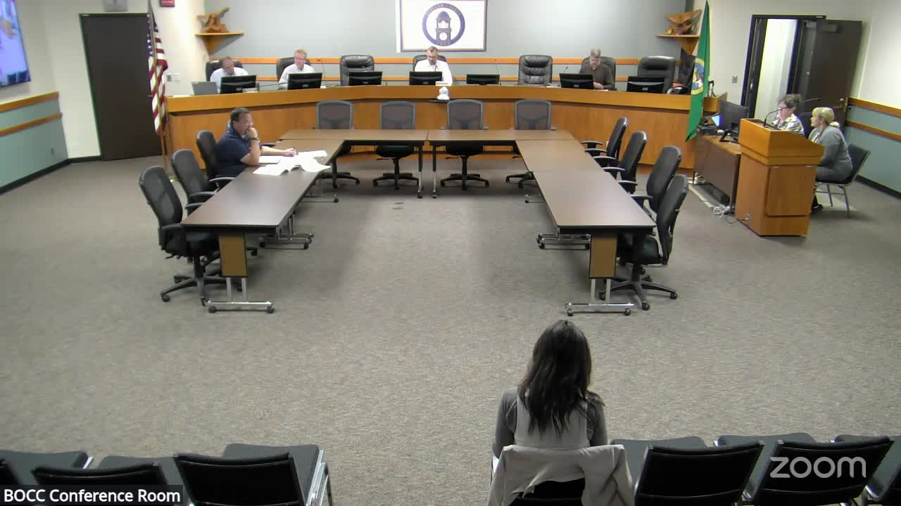 Public raises objections to Dungeness River management‑team roster as commissioners report drought response work