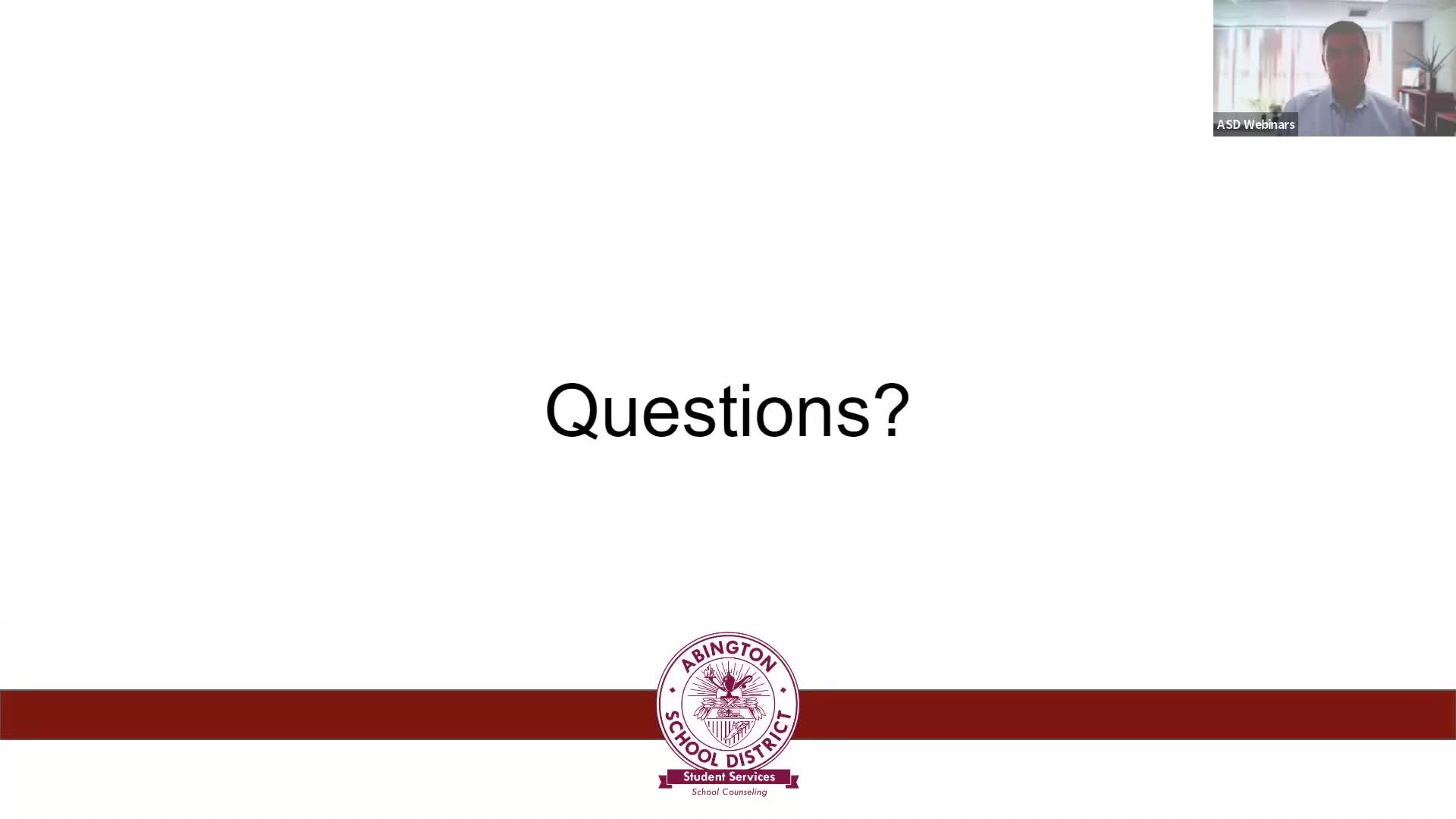 Abington School District counselors outline communication options for parents