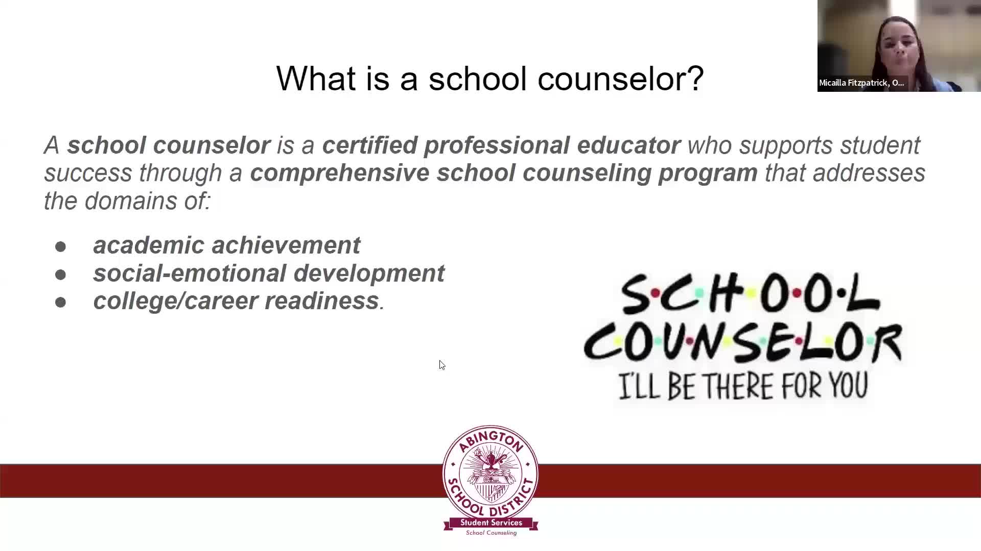 Elementary School Counselors Focus on Social Emotional Development and Career Readiness
