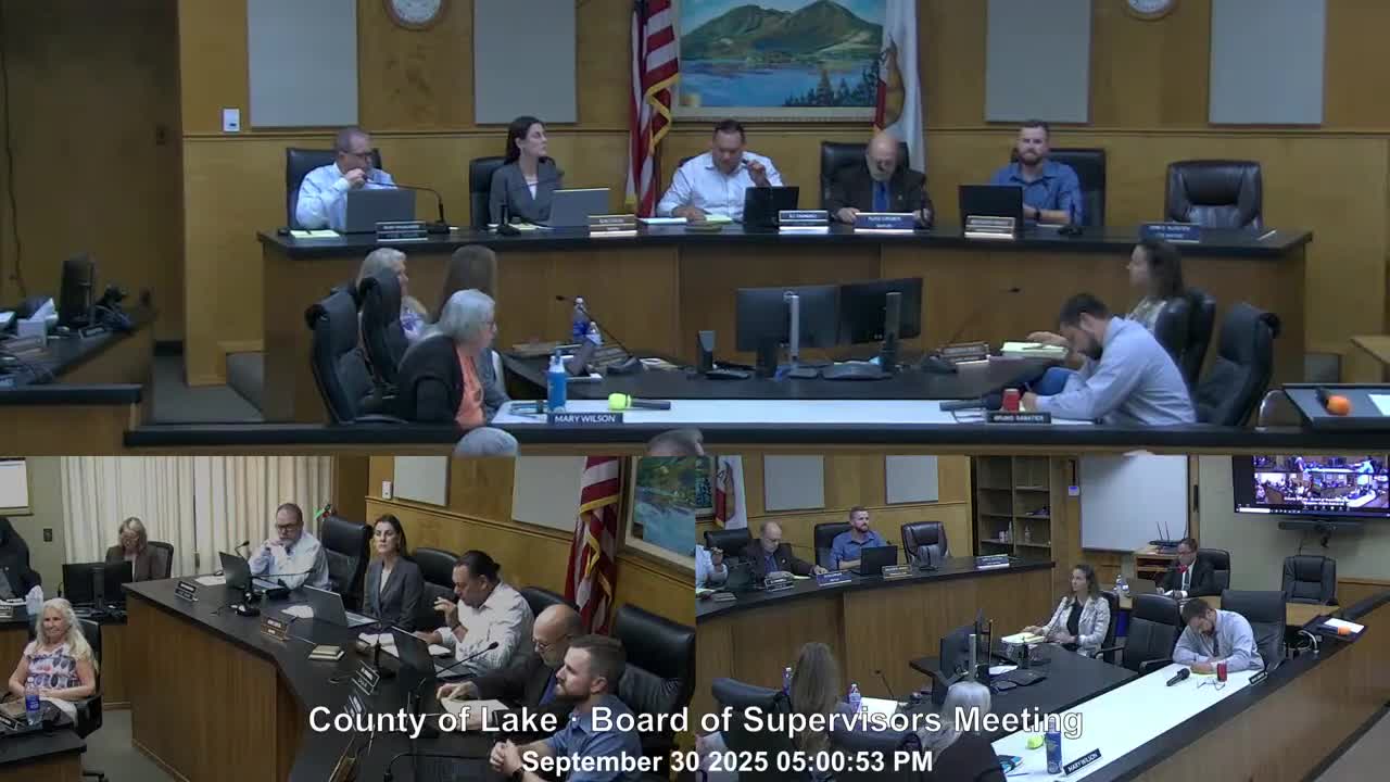 Lake County Board Considers Joining Sonoma Clean Power for Energy Savings