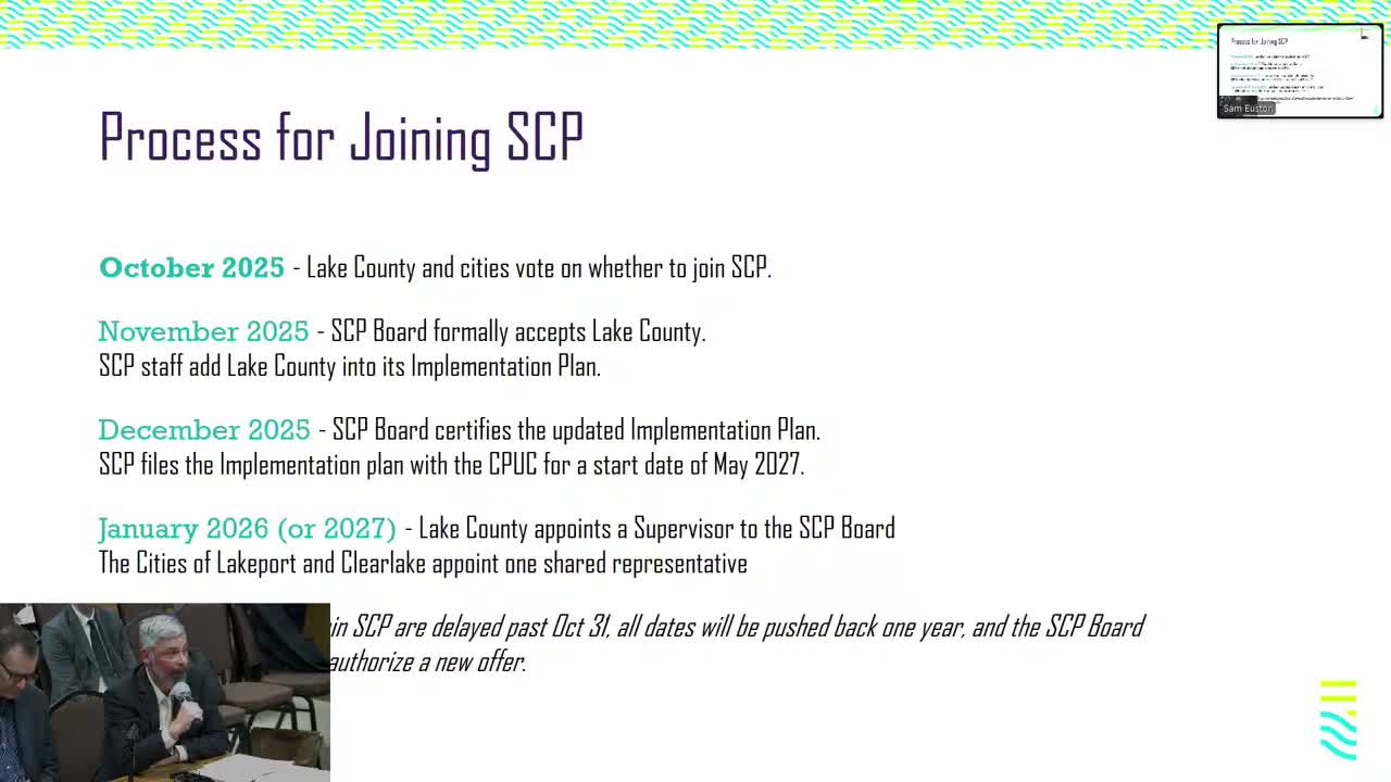 Sonoma Clean Power outlines customer benefits and transition plans for Lake County residents