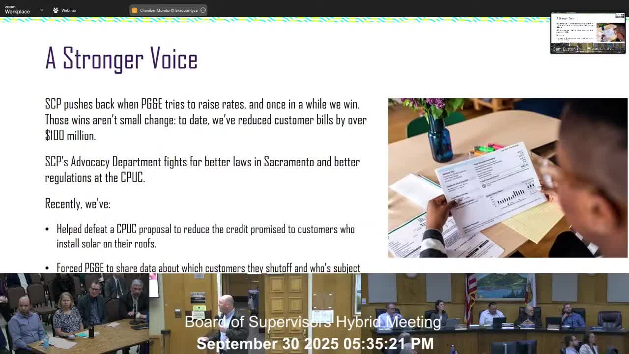 California Energy Board Discusses Job Creation and Legislative Alignment for Power Projects