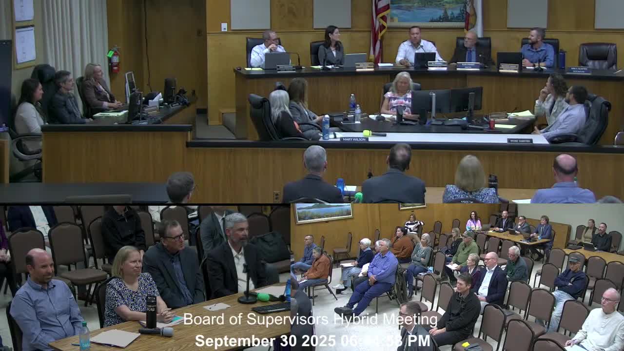 Lake County Officials Discuss Sustainable Energy Initiatives and Local Project Concerns