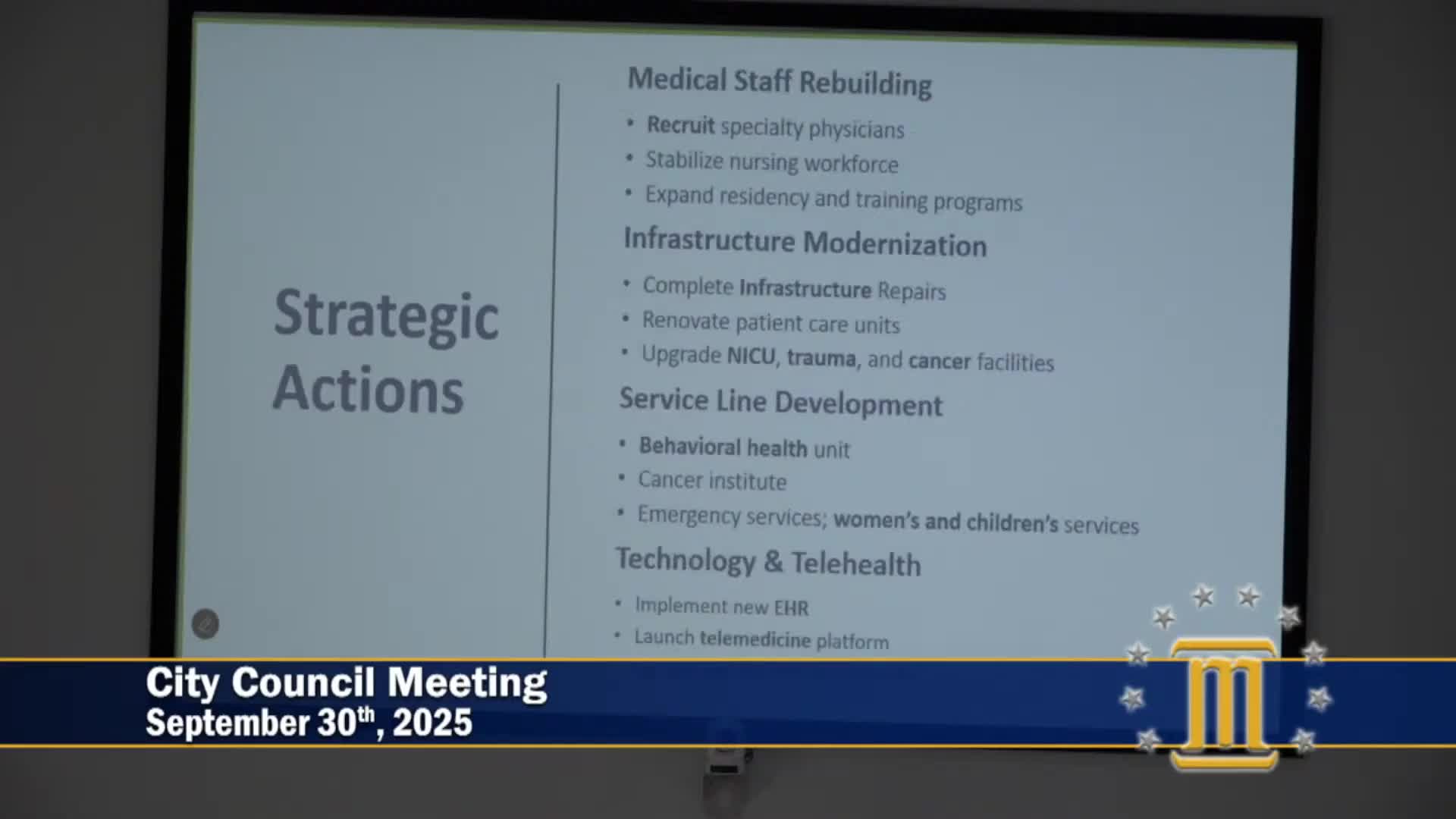 Jackson Hospital outlines $100M infrastructure and recruitment plan to restore services