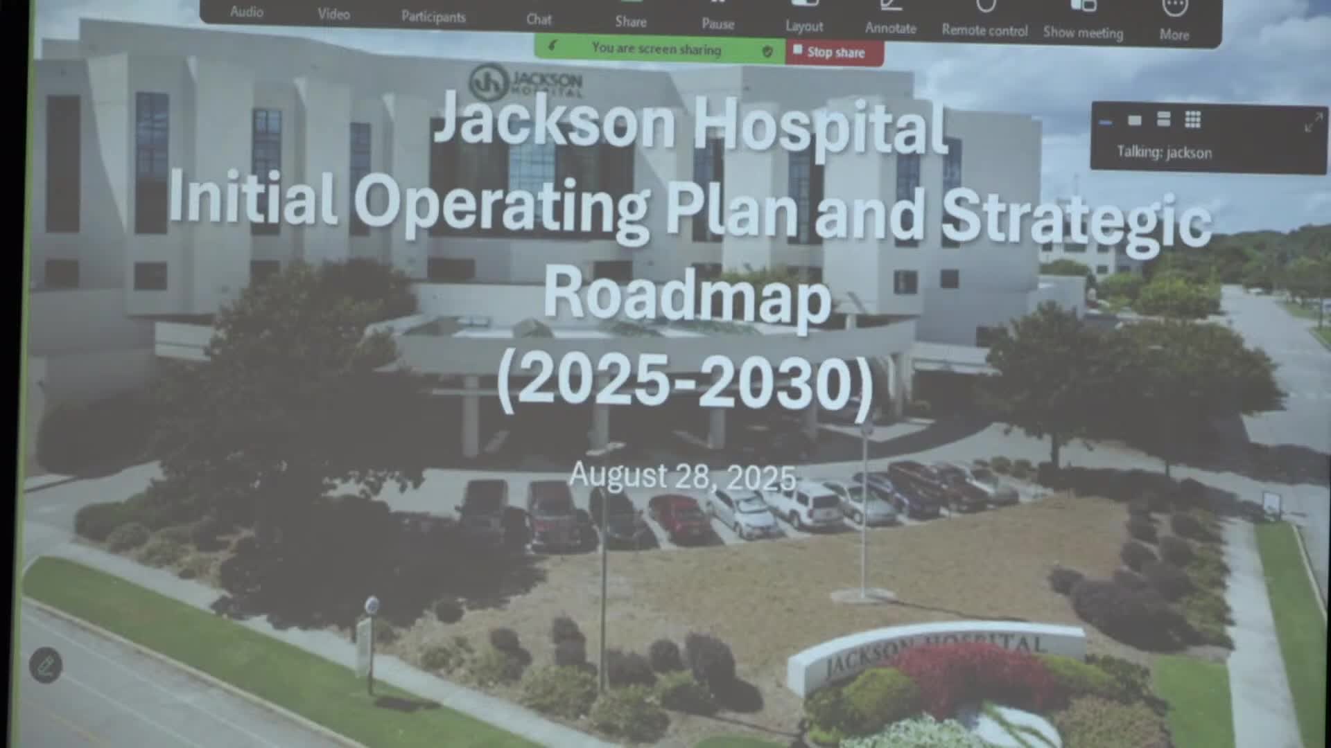 Jackson Healthcare outlines $103M plan to revitalize Montgomery's Jackson Hospital