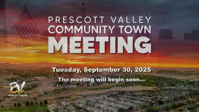 Prescott Valley officials outline community initiatives at town hall meeting