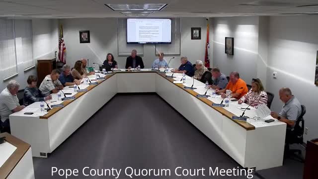 Polk County court adopts several budget appropriations and transfers for county offices