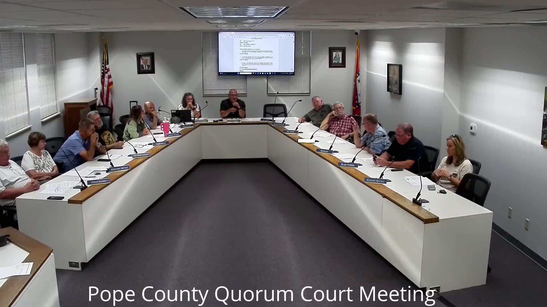 Polk County Officials Discuss Equipment Leasing for Enhanced Emergency Services