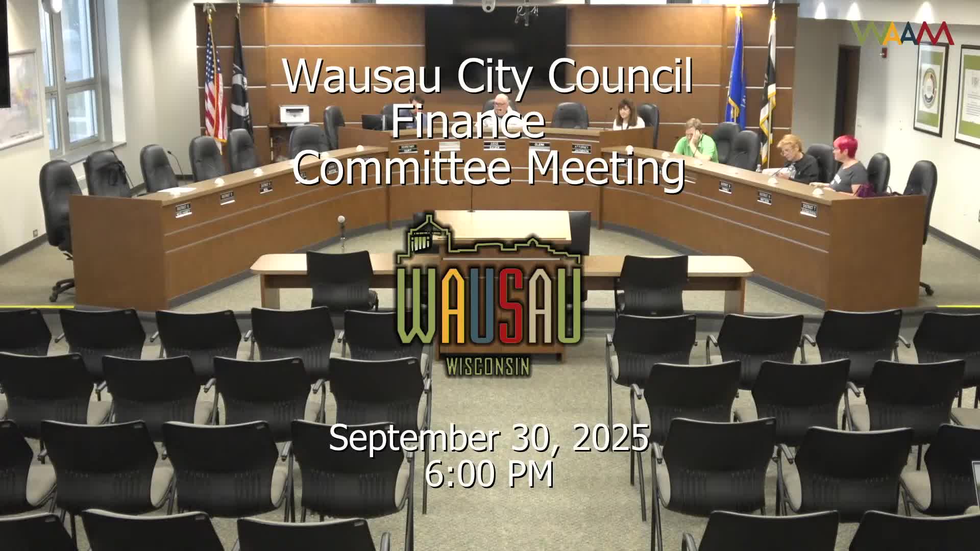 Wausau Finance Committee Reviews 2026 Budget Proposals and Planned Amendments