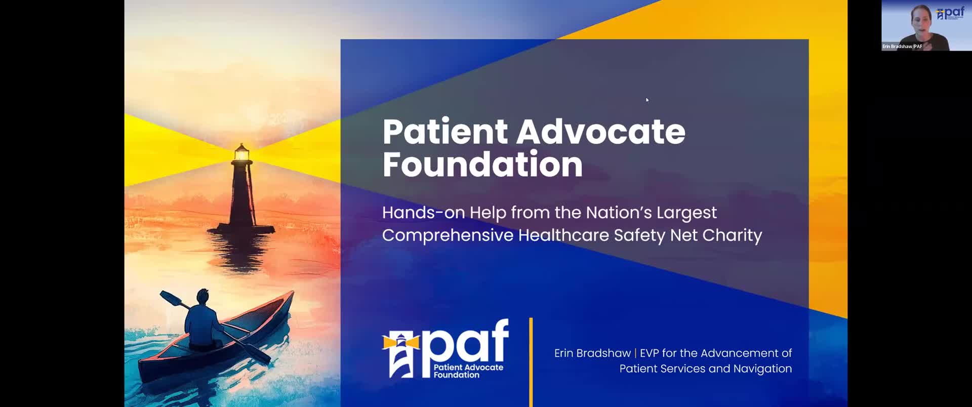 Patient Advocate Foundation outlines 1-800 support line and case-management services for rare disease patients